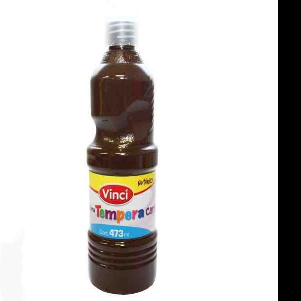 PINTURA TEMPERA VINCI 473ML. CAFE C.12